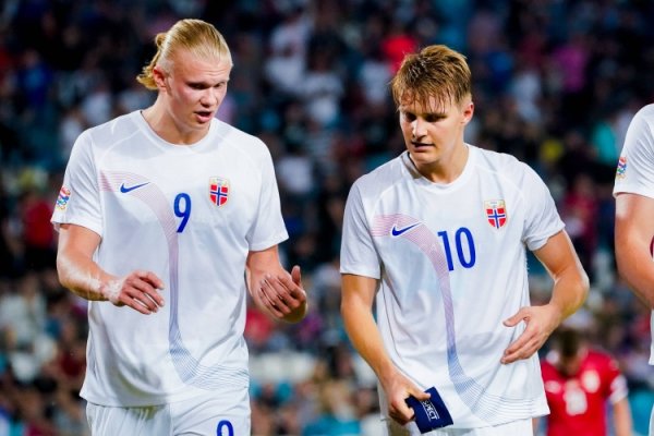 Norwegian player: Haaland gave us advice at midfield; he and Odegaard are both excellent leaders
